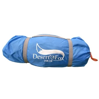 Desert Fox เต็นท์แคมป์ 2-3 คนน้ำหนักเบาเต็นท์สองชั้นกันน้ำแบบพกพาเต็นท์กลางแจ้งสำหรับเดินทางเดินป่า,พร้อมกระเป๋าเก็บของ
