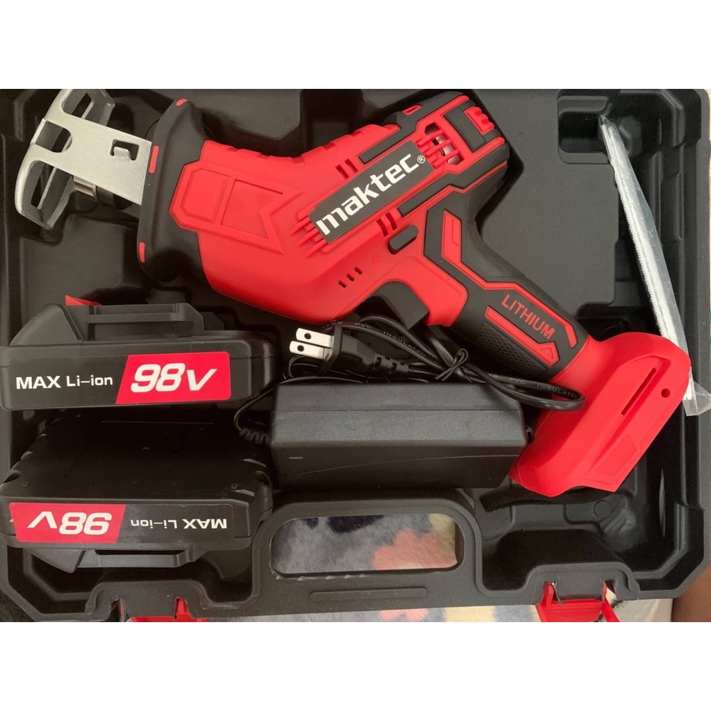 MAKTEC เลื่อยคอตรง เลื่อยชัก ไร้สาย 98V MAX BL Motor มอเตอร์ไร้แปรงถ่าน รุ่น DCS367B
