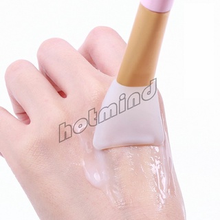 HotMind แผ่นปาดครีมมาส์ก DIY เครื่องมือความงามแผ่นซิลิโคนปาดครีมมาส์ก mask brush