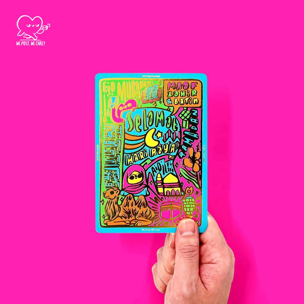 [โปสการ์ด / Poskad / แผนย่อ] R สําหรับรอมฎอน โดย We Post, We Care