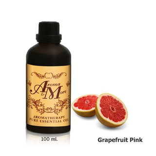 Aroma&amp;More  Grapefruit Pink Essential Oil USA. 100% /น้ำมันหอมระเหยเกรฟฟรุต พิงค์ 100%, USA  100ML