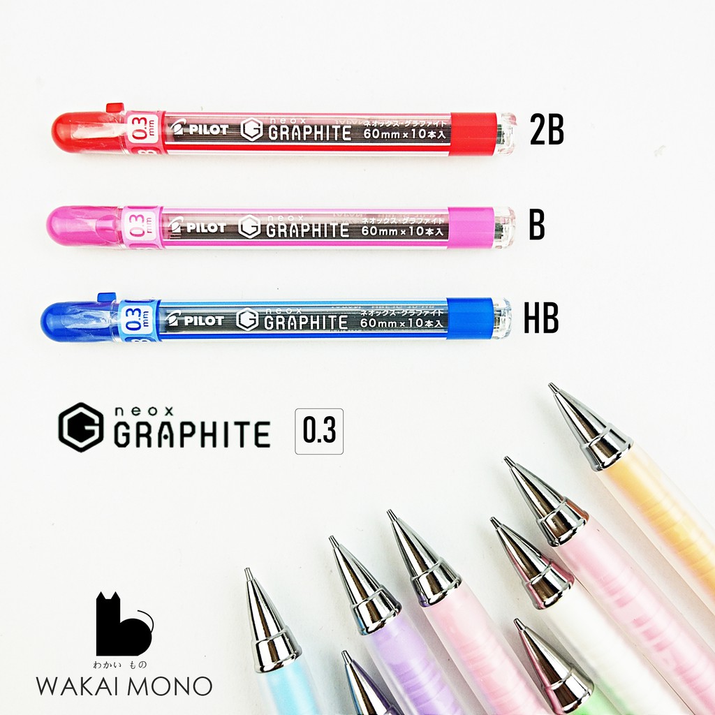 ไส้ดินสอ PILOT Neox · Graphite 0.3 mm