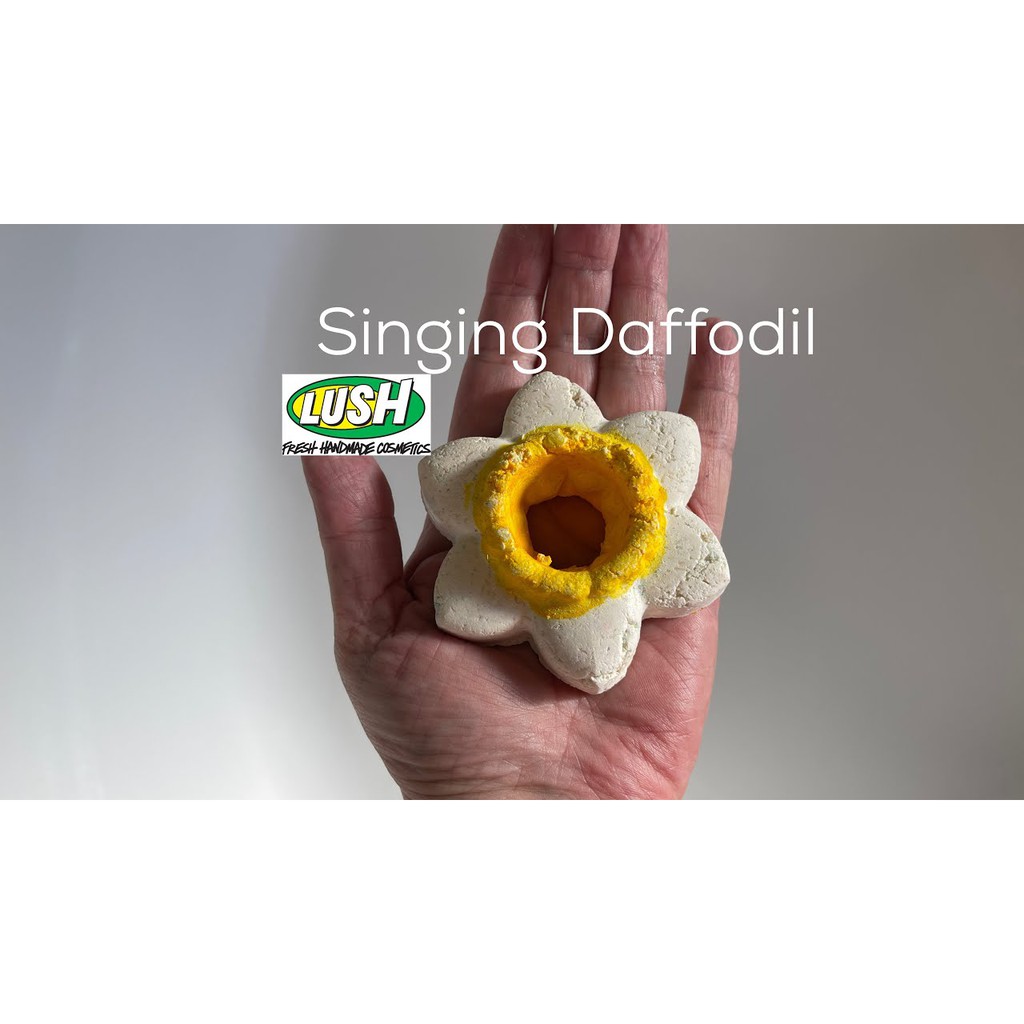 (ของใหม่) Lush Singing Daffodil Reusable Bubble Blower 75g #4