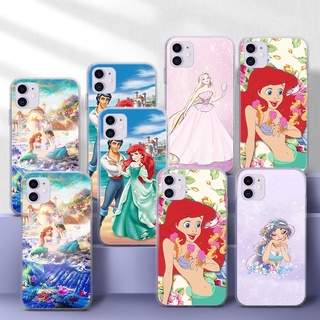 Iphone 6 6S 7 8 Plus X XS XR 11 Pro Max TPU เคสนิ่ม เจ้าหญิงแอเรียล นางเงือกน้อย