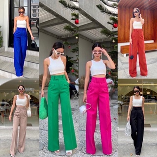 Whitney high-waist basic pantป้ายพรมทอง🌺