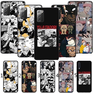 เคสโทรศัพท์ซิลิโคนนุ่ม ลายการ์ตูนอนิเมะ Jujutsu Kaisen Yuji Itadori สําหรับ OPPO A15 A15s A5 A9 A8 A31 A32 A53 A73 2020 F5 F7 F9 Pro A7X G144