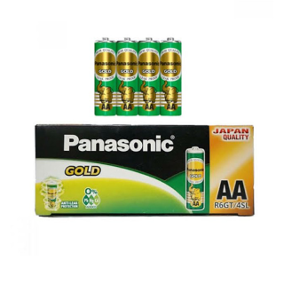 ถ่าน Panasonic gold ได้4ก้อน ยกแพ็ค ถ่านAA ถ่าน AAA ถ่าน3A ถ่านก้อน ถ่านวิทยุ ถ่านของเล่น ถ่านAA ถ่านAAA ถ่านแพ็ค