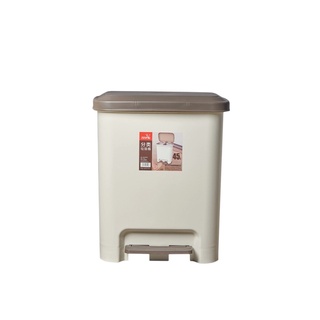 ถังขยะพลาสติก COMBI WARE G3320-BEG สีเบจ 45 ลิตร ถังขยะ Plastic bin COMBI WARE G3320-BEG 45 liter beige