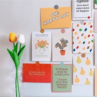 🔥พร้อมส่ง🔥การ์ดมินิมอล การ์ดแต่ง การ์ดติดผนัง รูปติดผนัง โปสการ์ด ของตกแต่งบ้าน ภาพแต่ง