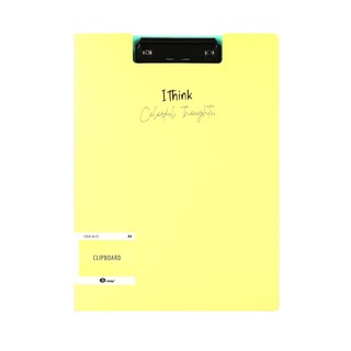 คลิปบอร์ด A4 สีเหลือง-เขียว อี-ไฟล์ CCB20 Clipboard A4 Yellow-Green E-file CCB20