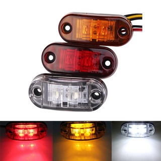 ไฟหรี่ข้าง Led 12-24V2LED DC12V 24V สีเหลืองอําพัน สําหรับรถบรรทุก รถพ่วง รถคาราวาน