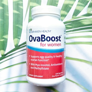 (Fairhaven Health®) OvaBoost for Women 120 Capsules อาหารเสริม สำหรับผู้หญิง สนับสนุนคุณภาพของรังไข่