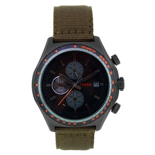 Fossil Mens Green Nylon CH2781-Black