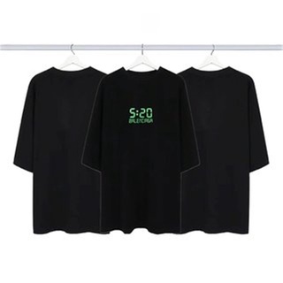 [S-5XL]เสื้อยืดแขนสั้น ผ้าฝ้าย พิมพ์ลาย BB 520 พลัสไซซ์ สําหรับผู้ชาย และผู้หญิง