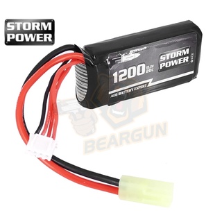 แบตลิโพ Storm Power 25C 11.1V 1200mAh AN-PEQ15