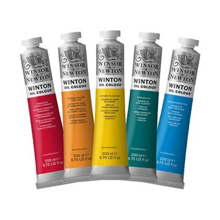 สีน้ำมัน Winton (Winsor &amp; Newton) ขนาด 200ml  ทุกสี