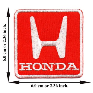 ตัดรีด ตัวรีดติดเสื้อ อาร์มปัก ติดเสื้อปัก ปักเสื้อ DIYลาย HONDA1