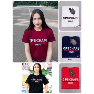 เสื้อยืดงานป้าย งานปักนูน CPS CHAP  ( SMLXL) No.38