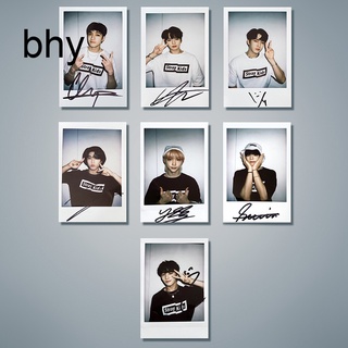 Bhy 7 ชิ้น / เซต KPOP STRAY KIDS การ์ดโลโม่ โปสการ์ด การ์ดโพลารอยด์ รูปภาพการ์ด พร้อมลายเซ็น แฟนคลับ คอลเลกชัน