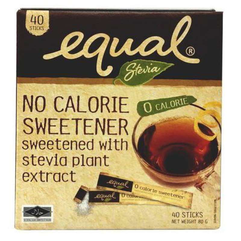 (แพ็ค 2) Equal Stevia 80g