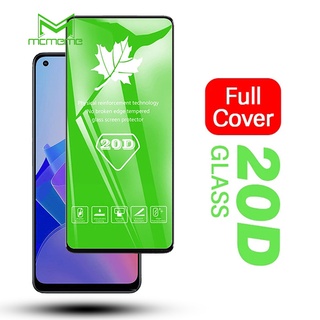 ฟิล์มกระจกนิรภัย เต็มจอ 20 D แบบกระจก กาวเต็มแผ่น สำหรับ OPPO Reno 8T 8 5G 8Z 7 7Z 6 6Z 5 4 3 Pro 2 2Z 2F 10X Reno4 Reno3 Reno8 Z 8 Lite