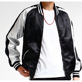 satin blank jacket black/blue/red