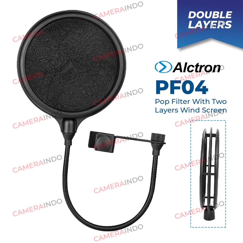 Pop filter ALCTRON PF04 Double Layer คุณภาพสูง