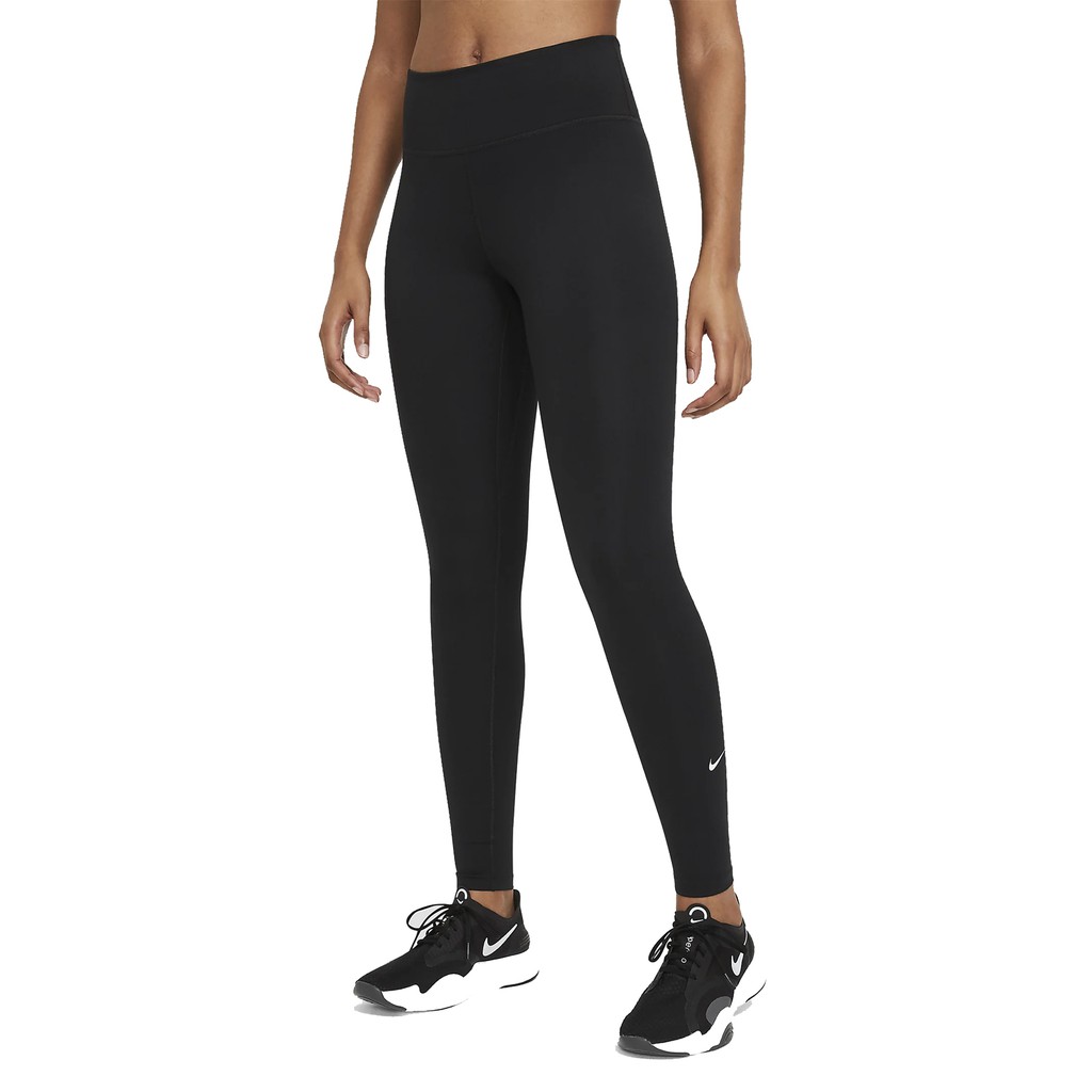 กางเกงออกกำลังNikeของแท้รุ่นใหม่2021!!Nike One Women's Mid-Rise Leggings (DD0252-010)