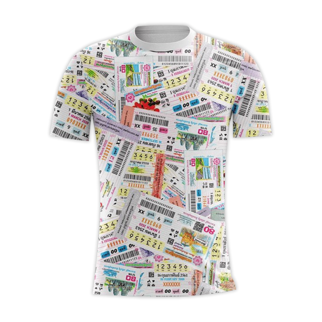 เสื้อยืดลายลอตเตอรี่ เสื้อปฎิทินเดือน12มกรา ภุมภา มีนา เมษา