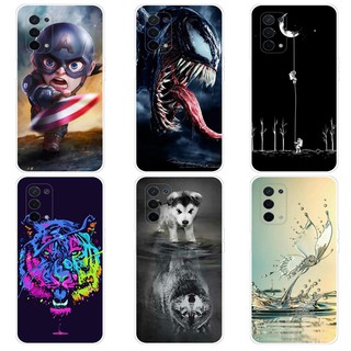 เคส เรียวมี OPPO A74 5G A54 5G Case การ์ตูน Venom Soft TPU เคสซิลิโคน โทรศัพท์มือถือ เคส