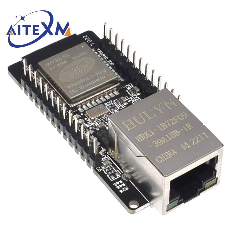 Wt32-eth01 โมดูลเครือข่ายไร้สาย บลูทูธ WIFI Combo Gateway MCU ESP32 WT32 ETH01 - รูปที่ 4