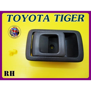 มือเปิดในด้านขวา สีเทา  ด้านขวา  - TOYOTA TIGER Door Opener Door Handle Inside Right