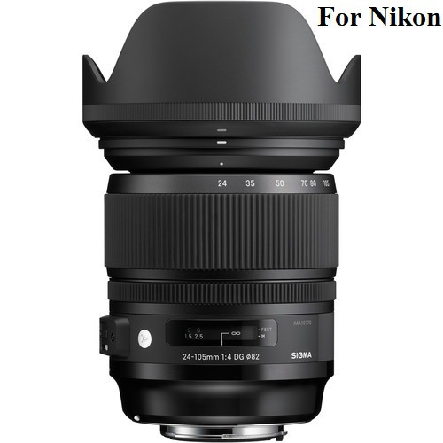 Sigma 24-105mm f/4 DG OS HSM Art Lens - [For Nikon F]