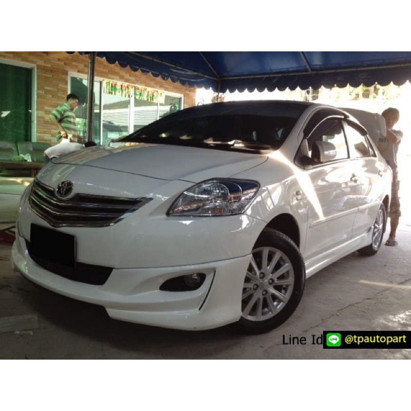 ชุดเเต่งรถ ชุดเเต่งรถยนต์ ชุดแต่งวีออส Viper Toyota Vios 2007 2008 2009 2010 2011 2012 สเกิร์ตรอบคัน