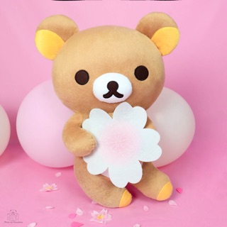 ตุ๊กตา หมอน 2D ริลัคคุมะ ( Rilakkuma ) รุ่น Blossom