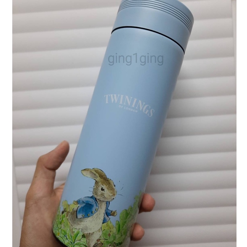 (ส่งฟรี พร้อมส่งในไทย) peter rabbit twinings แก้ว สแตนเลส เก็บร้อน-เย็น ...
