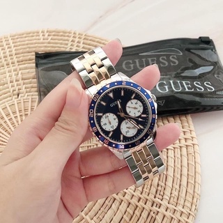 🌈กล่องแบรนด์ guess watch ปัด40มม. ทูโทนคาดโรส