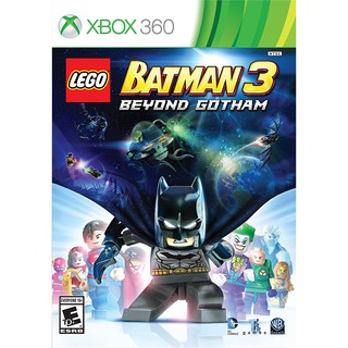 Lego Batman 3: Beyond Gotham xbox360 แผ่นเกมส์Xbox 360 เกมLEGO แผ่นไรท์เล่นได้กับเครื่องที่แปลงแล้ว