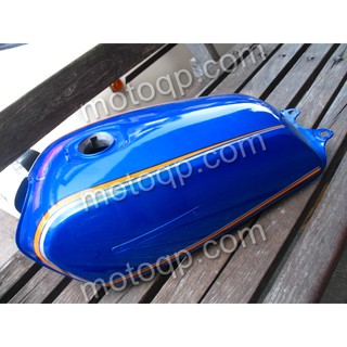 แท้ ญี่ปุ่น ถังน้ำมัน TR-S สีน้ำเงิน SUZUKI FUEL TANK GENUINE NOS JAPAN