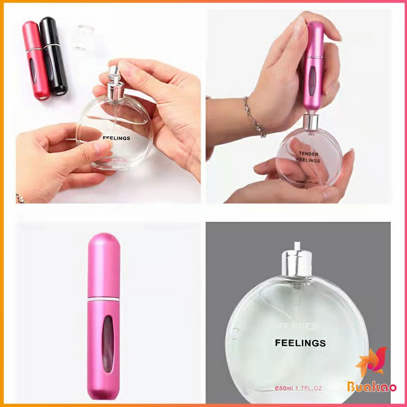 ขวดน้ำหอม ขนาด 5 ml พกพาสะดวก   perfume bottle