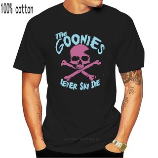 เสื้อยืด พิมพ์ลายหัวกะโหลก The Goonies แฟชั่นสําหรับผู้ชายS-5XL