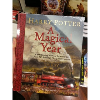 หนังสือ แฮร์รี่พอตเตอร์ Harry potter A magical year by Jim Kay ปกแข็ง เนื้อหาภาษาอังกฤษ