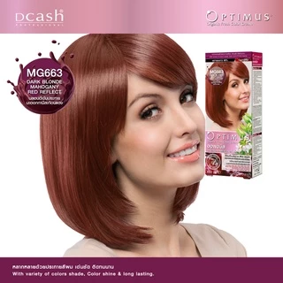 (โทนสีแดง) ดีแคช ออพติมัส คัลเลอร์ ครีม 100ml #ย้อมสีผม✸