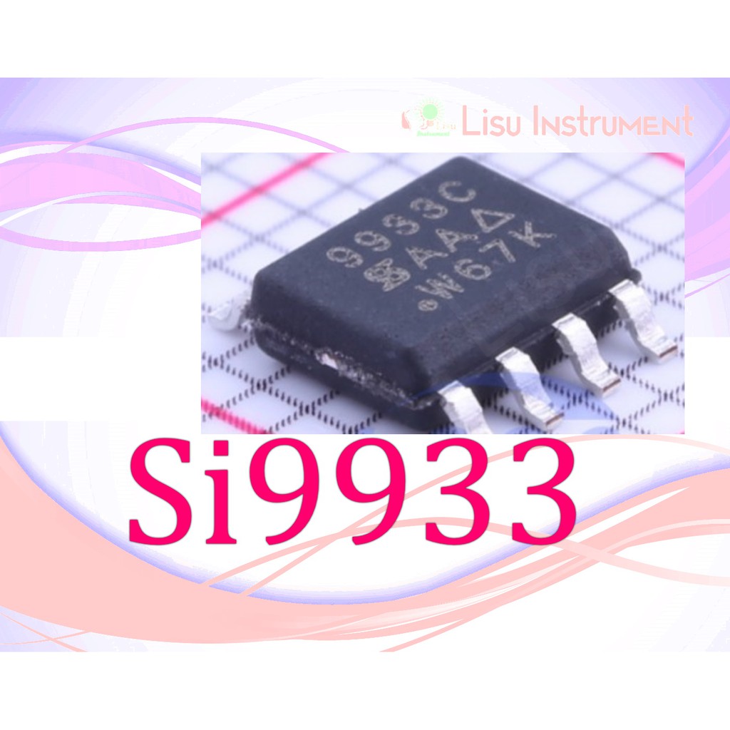 Si9933CDY Si9933 9933C Dual P-Channel 20V 4A MOSFET SOIC-8