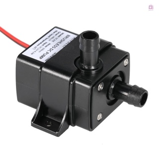 Anself Dc12V 4.2W เครื่องปั๊มน้ําจุ่มขนาดเล็กสําหรับตู้ปลา