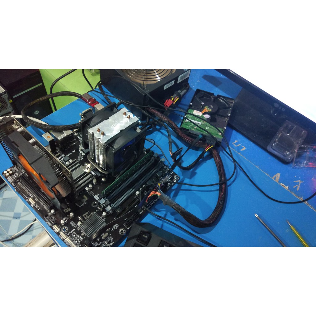 AM3+ บอร์ดGA-78LMT+ Ram DD3 8Gb Bus 1600 (For AMD)