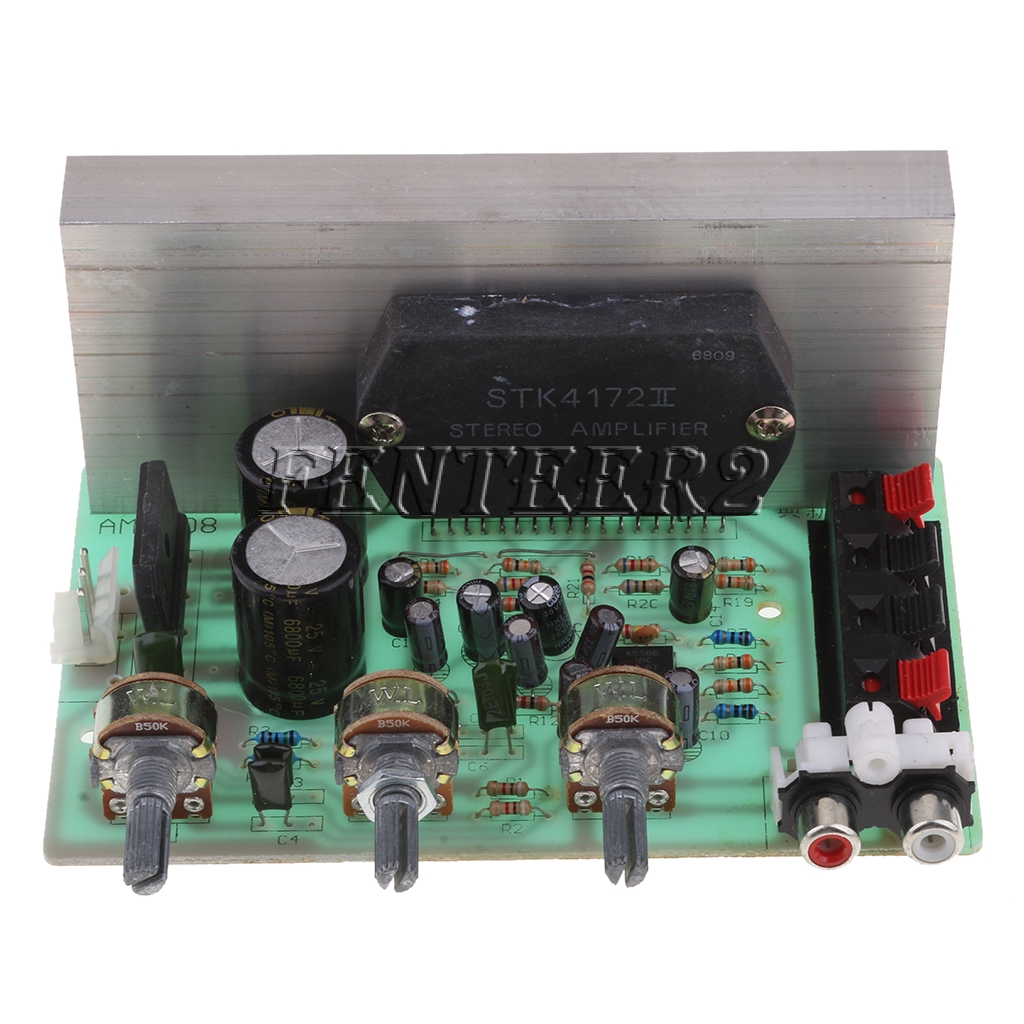 Dx0408 100W ช่องดิจิตอลเสียงสเตอริโอเครื่องขยายเสียง DC 12V