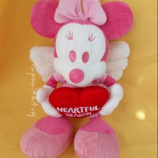 SALE‼ล้างสต๊อค ตุ๊กตามินนี่เมาส์ minnie mouse ปีกนิ่มมาก 15 นิ้ว