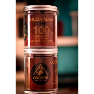 โกโก้แมส100%OrganicByCOCORAแบบขึ้นรูปสำหรับชงดื่มขนาด300g.Taste Note:Nutty classic,  ทานง่าย