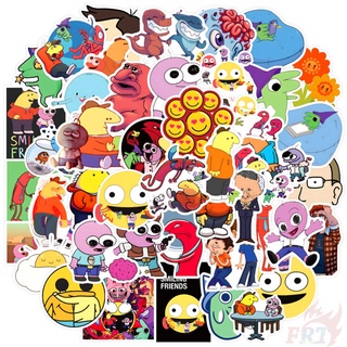 50 ชิ้น / ชุด ❉ สติกเกอร์ Smiling Friends Series 01 สําหรับติดตกแต่ง ❉ สติกเกอร์แฟชั่น กันน้ํา DIY Doodle